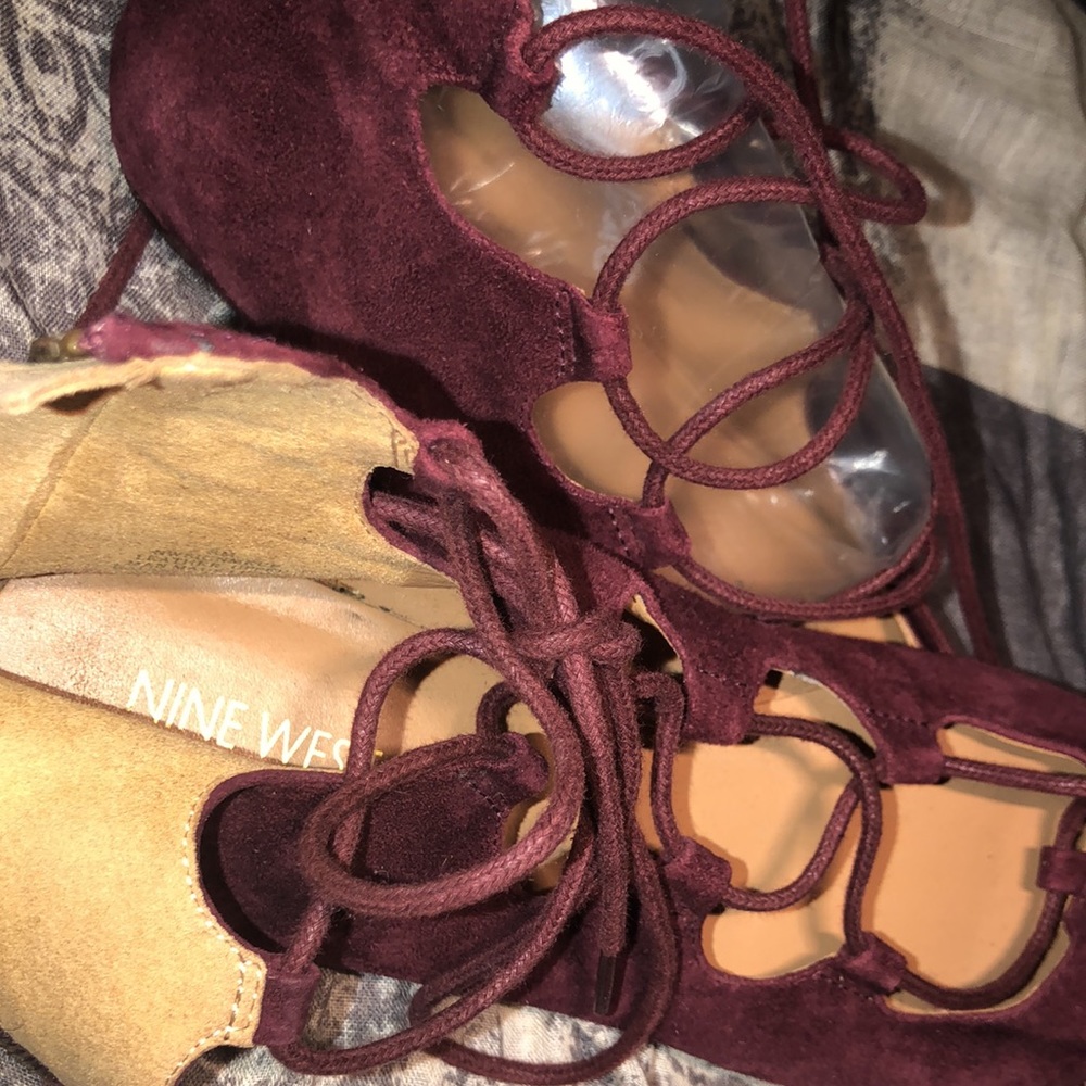 Nine West Draw String Ballet Style Shoes - image 3